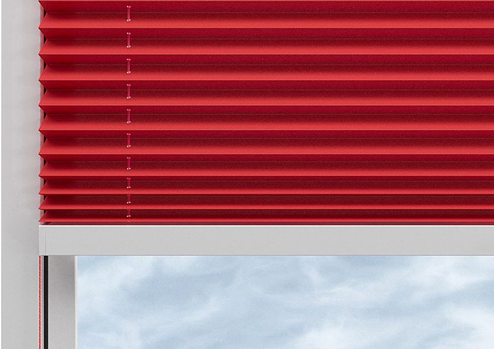 Solaris, Cardinal - Stick Fit Pleated Blind - Image 11